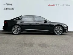 2023 Audi A6L 45 TFSI quattro Select Sport, чёрный — фото 3