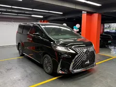 2020 Lexus LM 300h 4, чёрный — фото 2