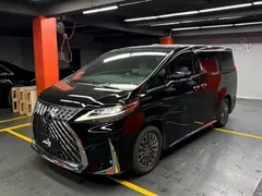 2020 Lexus LM 300h 4, чёрный — фото 3