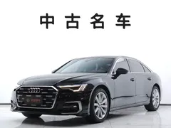 2024 Audi A6L 45 TFSI Elegance, чёрный — фото 1