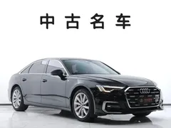 2024 Audi A6L 45 TFSI Elegance, чёрный — фото 3