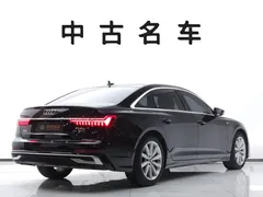 2024 Audi A6L 45 TFSI Elegance, чёрный — фото 4