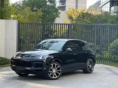 2023 Porsche Cayenne 3.0T, чёрный — фото 1