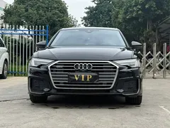 2021 Audi A6L 45 TFSI quattro Premium, чёрный — фото 2
