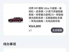 2025 Aito M9 EREV Ultra 52kWh 6-seat 192-line LiDAR — фото 6