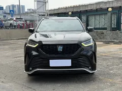 2021 Toyota Crown Kluger 2.5L Hybrid 4WD Luxury, чёрный — фото 2