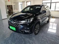 2021 Chery Tiggo 8 Kunpeng 290TGDI AT, чёрный — фото 1