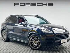 2023 Porsche Cayenne 3.0T Platinum Edition, синий — фото 2