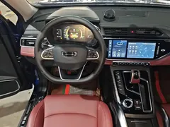 2022 Geely Atlas X 1.8TD DCT Premium, синий — фото 11