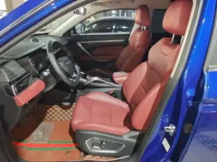 2022 Geely Atlas X 1.8TD DCT Premium, синий — фото 15