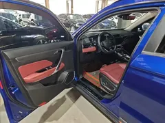 2022 Geely Atlas X 1.8TD DCT Premium, синий — фото 16