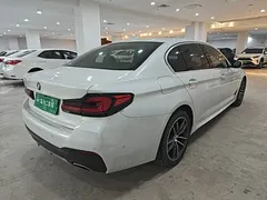 2021 BMW 5 Series 525Li M Sport Package, белый — фото 4