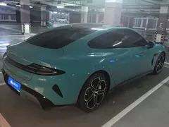2024 Xiaomi SU7 4WD Long Range Advanced ADAS Max, синий — фото 3
