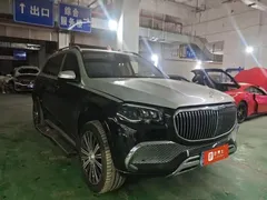 2022 Mercedes-Benz Maybach GLS 480 4MATIC, чёрный — фото 2