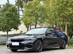 2022 BMW 3 Series 325Li M Sport Dark Package, чёрный — фото 1