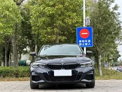 2022 BMW 3 Series 325Li M Sport Dark Package, чёрный — фото 2