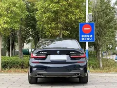 2022 BMW 3 Series 325Li M Sport Dark Package, чёрный — фото 8