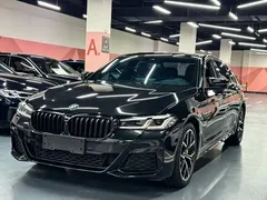 2021 BMW 5 Series 530Li Premium M Sport Package, чёрный — фото 1