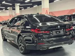 2021 BMW 5 Series 530Li Premium M Sport Package, чёрный — фото 8