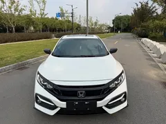 2021 Honda Civic Hatchback 220TURBO CVT, белый — фото 2