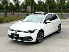 2021 Volkswagen Golf 280TSI DSG Pro, белый — фото 3