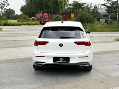 2021 Volkswagen Golf 280TSI DSG Pro, белый — фото 5