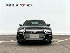 2021 Audi A6L 45 TFSI Sport, чёрный — фото 2