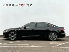 2021 Audi A6L 45 TFSI Sport, чёрный — фото 3