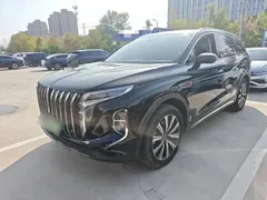 2025 Hongqi HS7 2.0T PHEV 4WD 2 Millionth Unit Commemorative Edition 6-seat, чёрный — фото 2