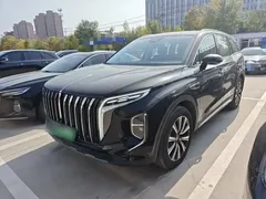2025 Hongqi HS7 2.0T PHEV 4WD 2 Millionth Unit Commemorative Edition 6-seat, чёрный — фото 1