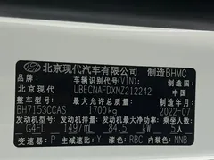2022 Hyundai Elantra 1.5L CVT LUX Premium, белый — фото 22