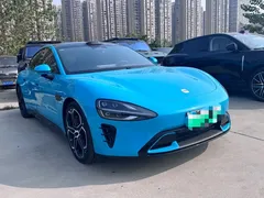 2024 Xiaomi SU7 4WD Long Range Advanced ADAS Max, синий — фото 2