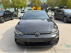 2021 Volkswagen Golf 280TSI DSG R-Line, чёрный — фото 2