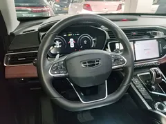 2022 Geely Atlas X 1.8TD DCT, чёрный — фото 11