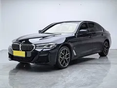 2022 BMW 5 Series 530Li Premium M Sport Package, чёрный — фото 1