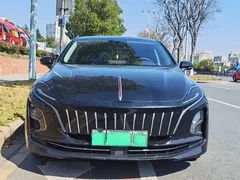 2023 Hongqi E-QM5 EV Basic, чёрный — фото 3
