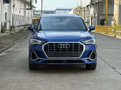 2021 Audi Q3 35 TFSI Elegant, синий — фото 1