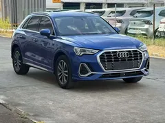 2021 Audi Q3 35 TFSI Elegant, синий — фото 2