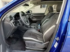 2021 Audi Q3 35 TFSI Elegant, синий — фото 4