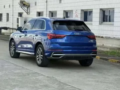 2021 Audi Q3 35 TFSI Elegant, синий — фото 10