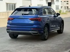 2021 Audi Q3 35 TFSI Elegant, синий — фото 11