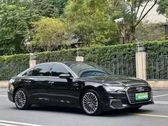 2022 Audi A6L 55 TFSI e quattro PHEV, чёрный — фото 2