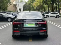 2022 Audi A6L 55 TFSI e quattro PHEV, чёрный — фото 3