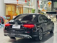 2023 Mercedes-Benz S-Class S 400 L Luxury, чёрный — фото 9