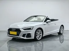 2022 Audi A5 Cabriolet 40 TFSI Fashion Dynamic, белый — фото 1