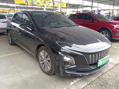 2023 Hongqi E-QM5 EV 560km PLUS, чёрный — фото 4