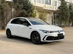 2023 Volkswagen Golf 280TSI DSG R-Line Lite, белый — фото 3