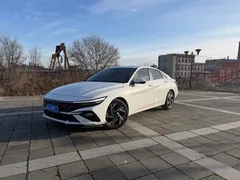 2023 Hyundai Elantra 1.5L CVT GLX Elite, белый — фото 2