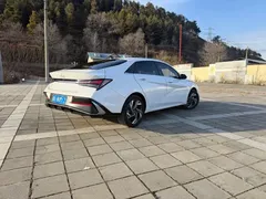 2023 Hyundai Elantra 1.5L CVT GLX Elite, белый — фото 5