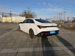 2023 Hyundai Elantra 1.5L CVT GLX Elite, белый — фото 7